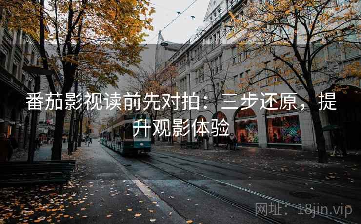 番茄影视读前先对拍：三步还原，提升观影体验